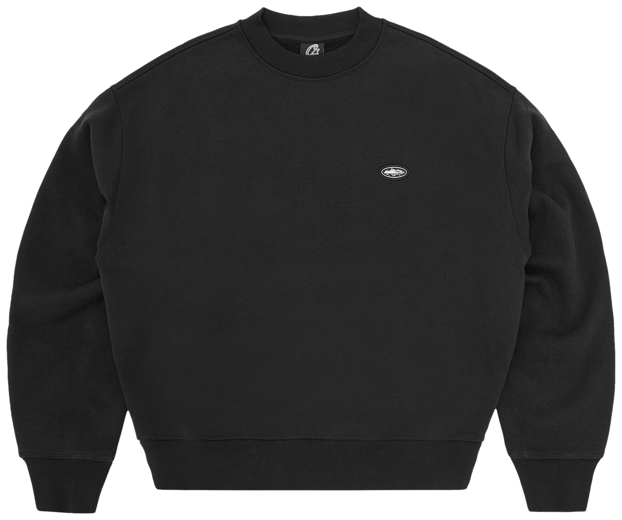 Corteiz Mini Island Crewneck Black