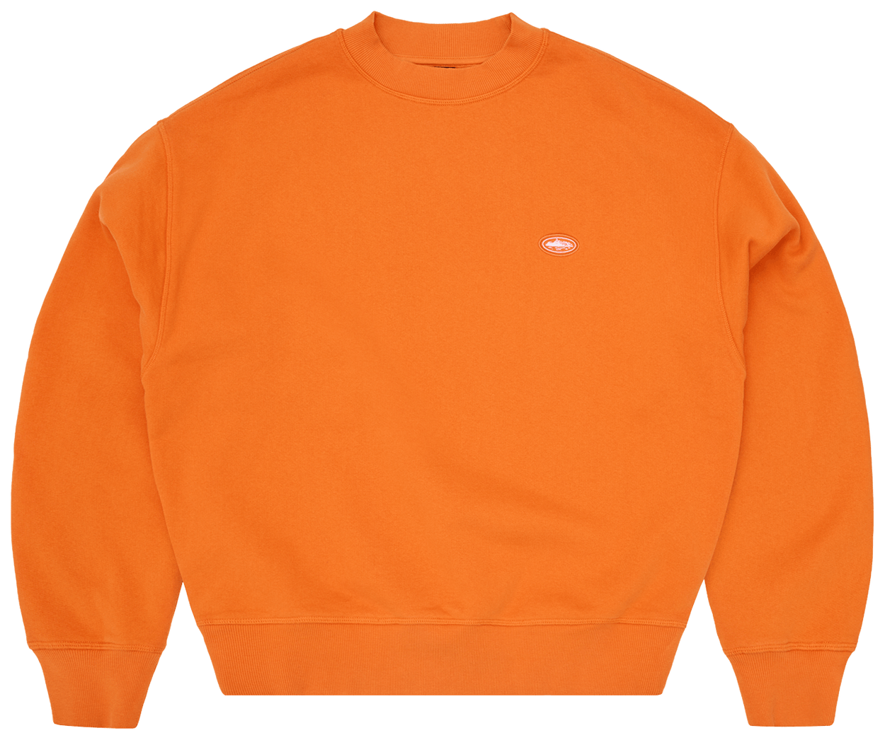 Corteiz Mini Island Crewneck Orange