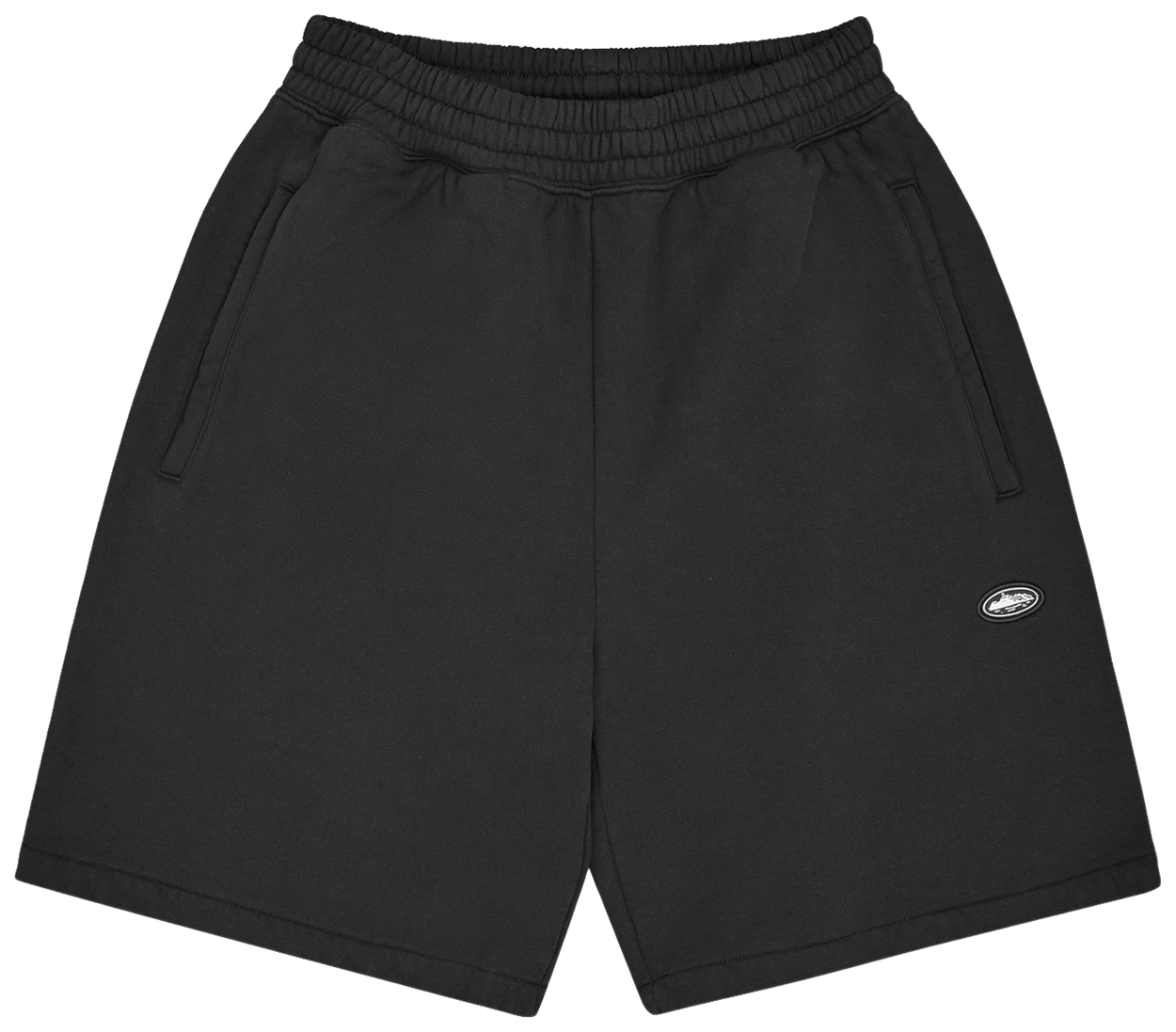 Corteiz Mini Island Sweatshort Black