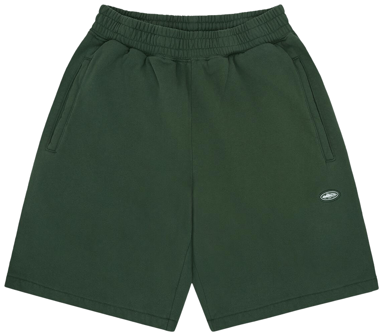 Corteiz Mini Island Sweatshort Forest Green