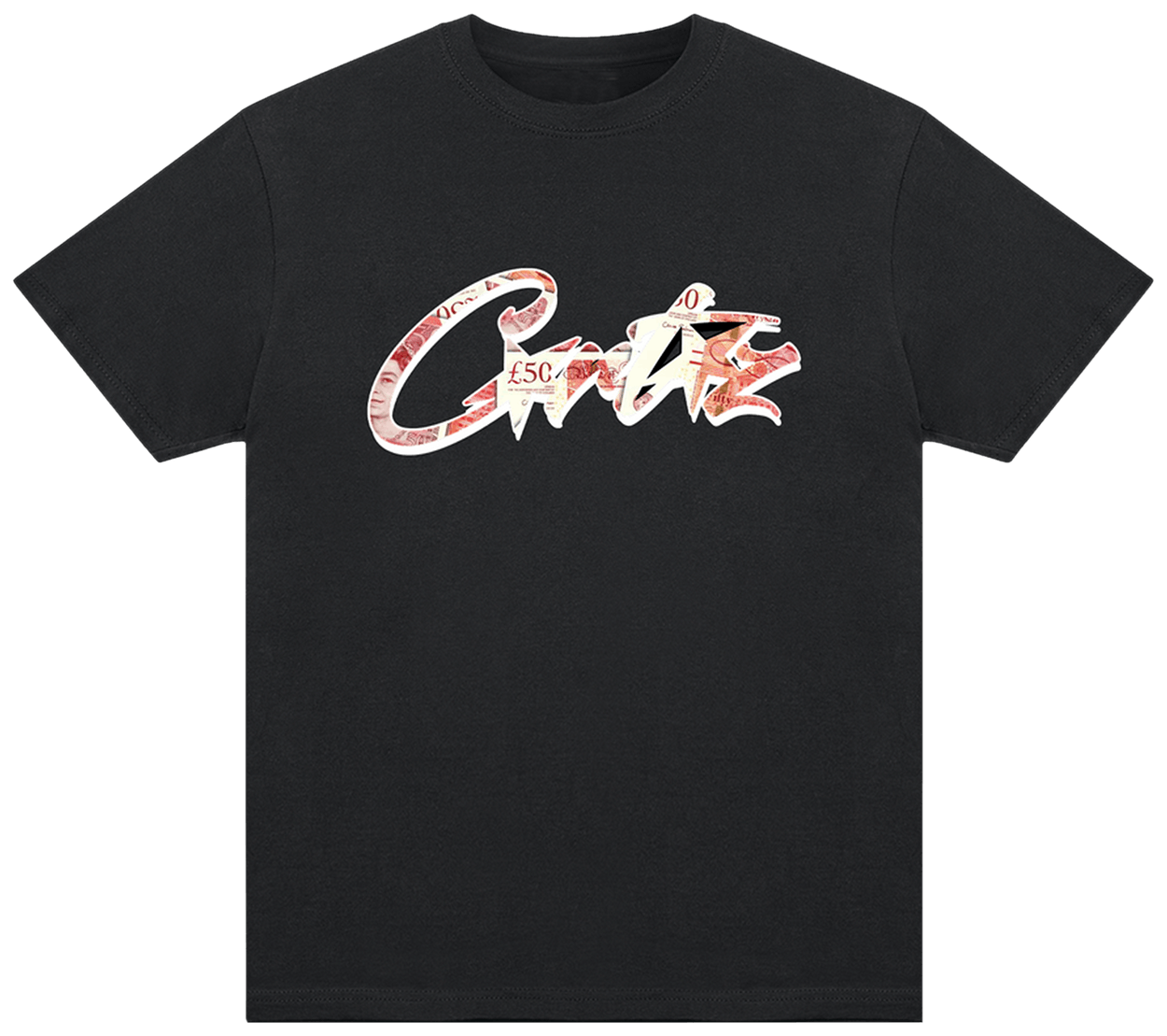 Corteiz Money On My Mind Tee Black