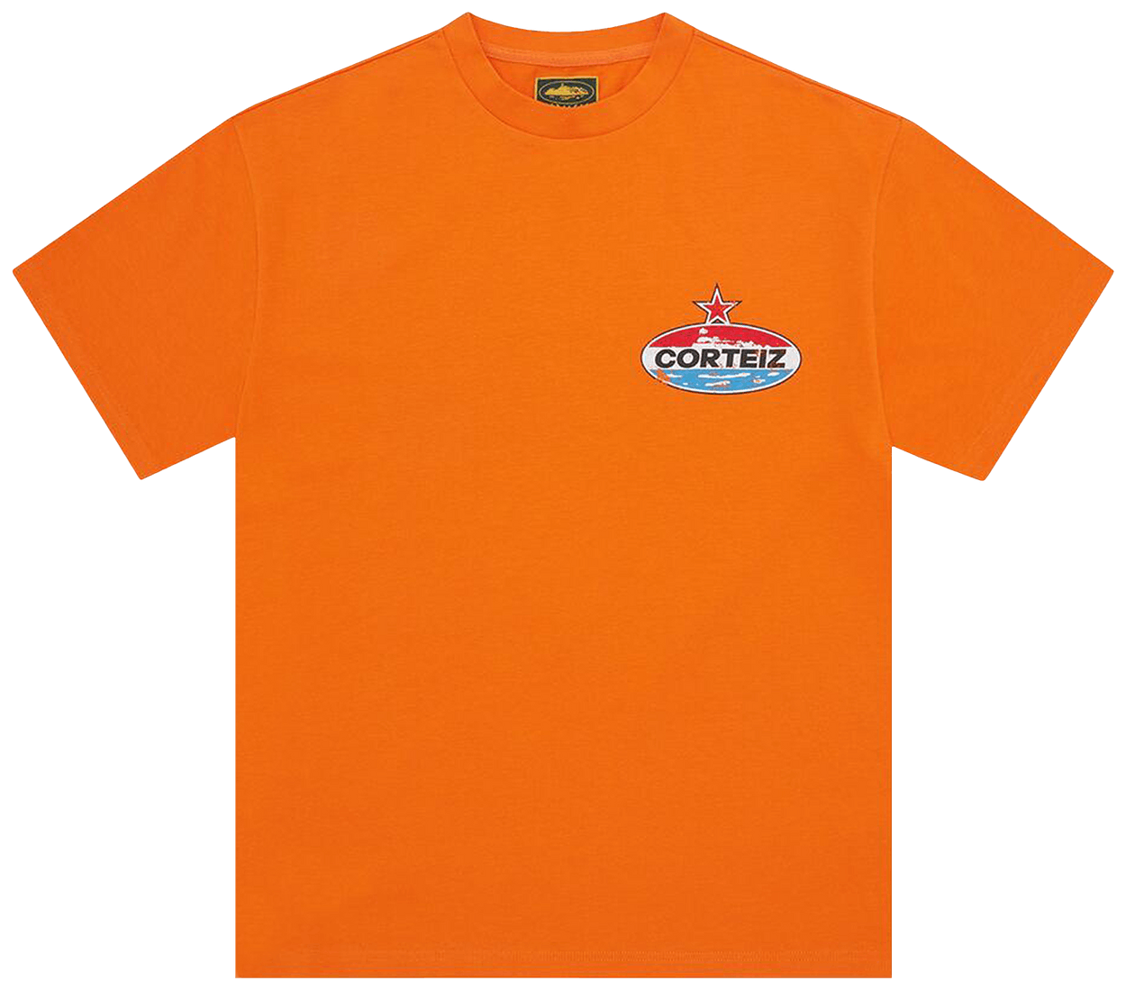 Corteiz Motor Heavyweight Tee Orange