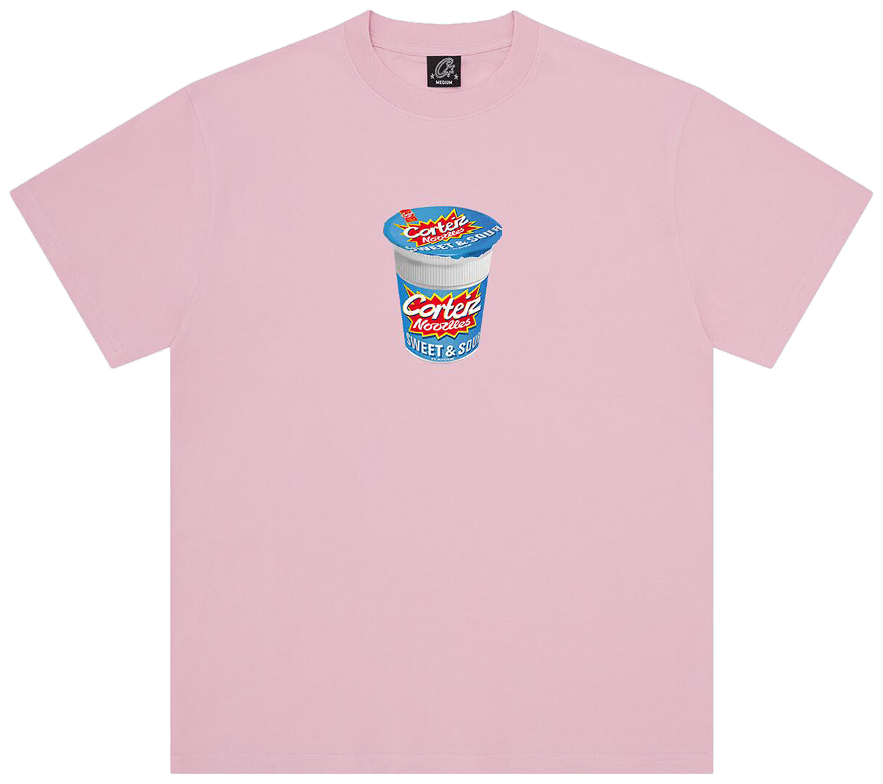 Corteiz Noodle Tee Pink