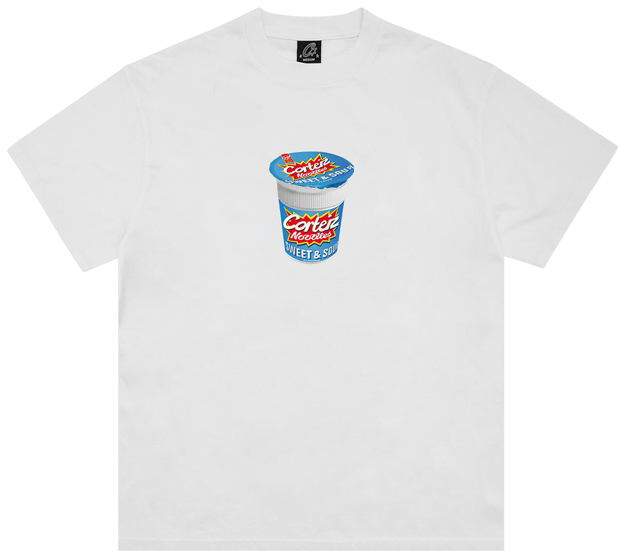 Corteiz Noodle Tee White