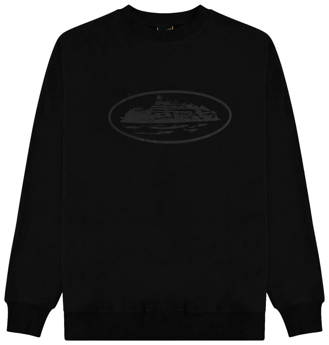 Corteiz OG Alcatraz Sweatshirt Triple Black