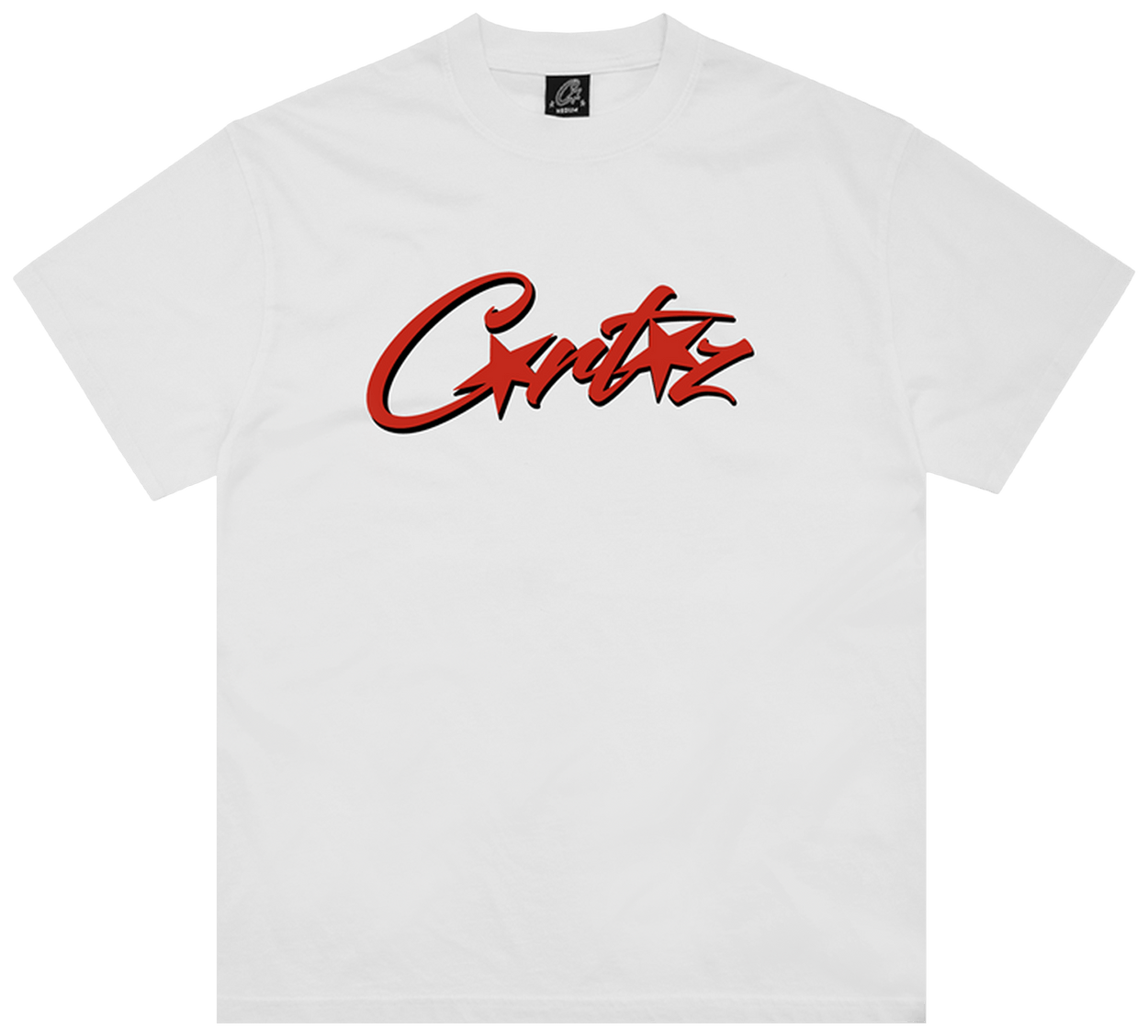 Corteiz OG Allstarz Tee New Blank White/Red
