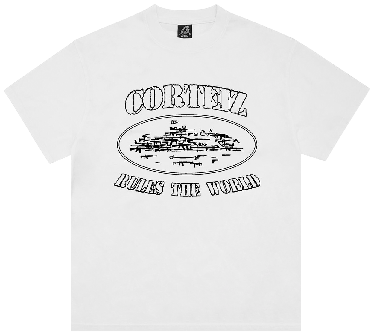 Corteiz OG Artillery Tee White