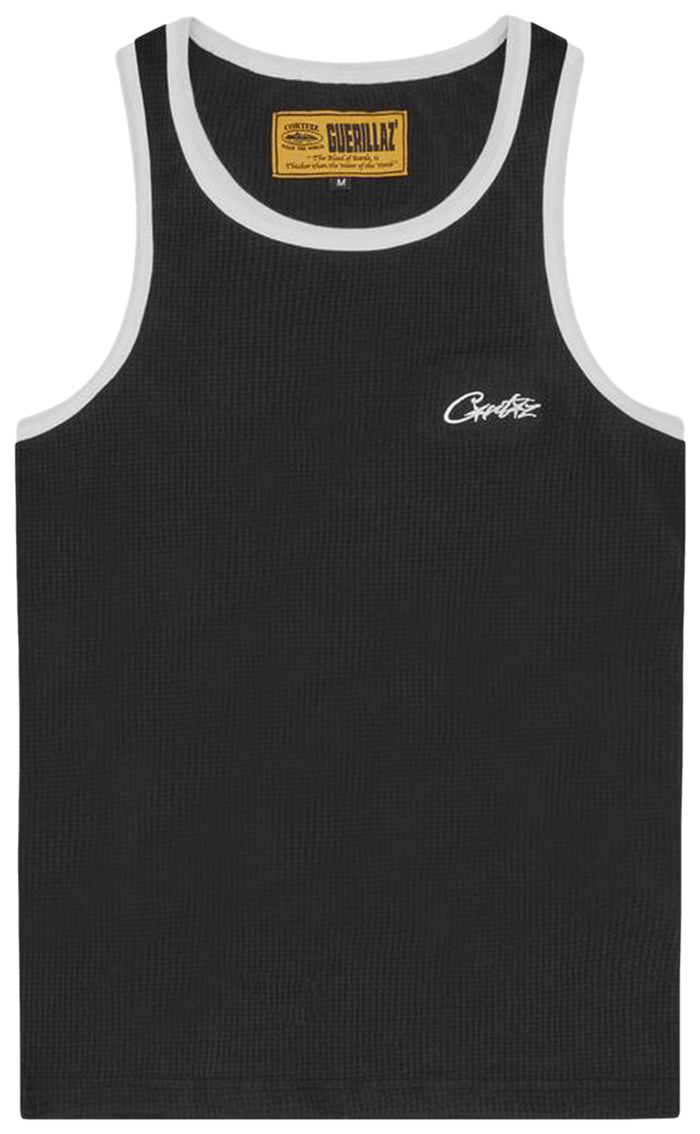 Corteiz OG Contrast Tank Top Black