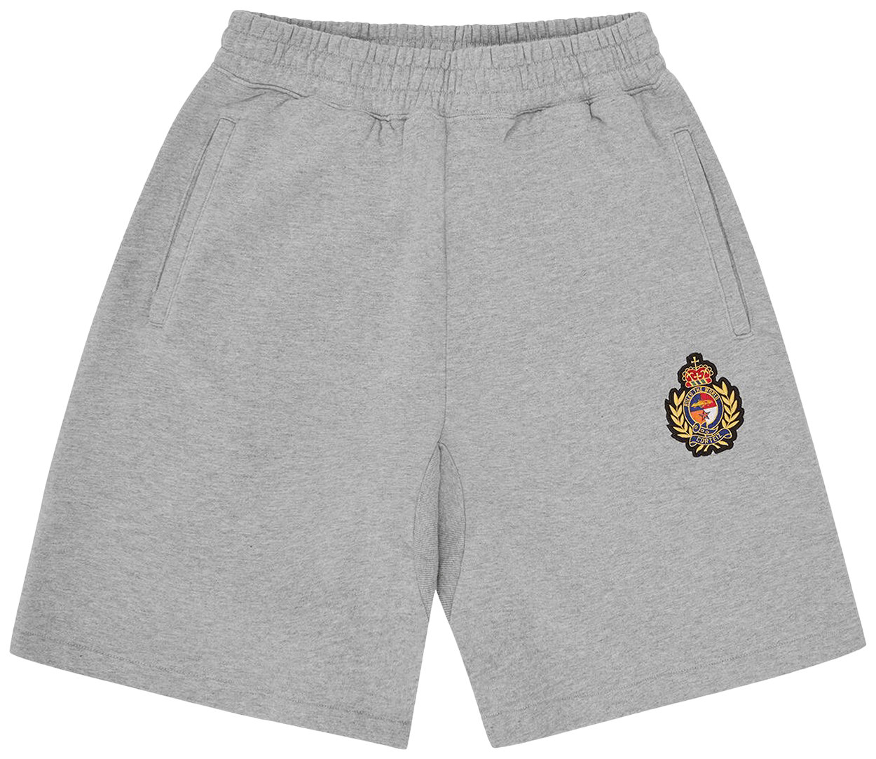 Corteiz Royale Crest Sweatshort Heather Grey