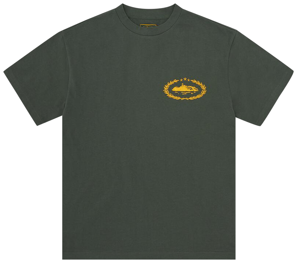 Corteiz Royale Heavyweight Tee Forest Green