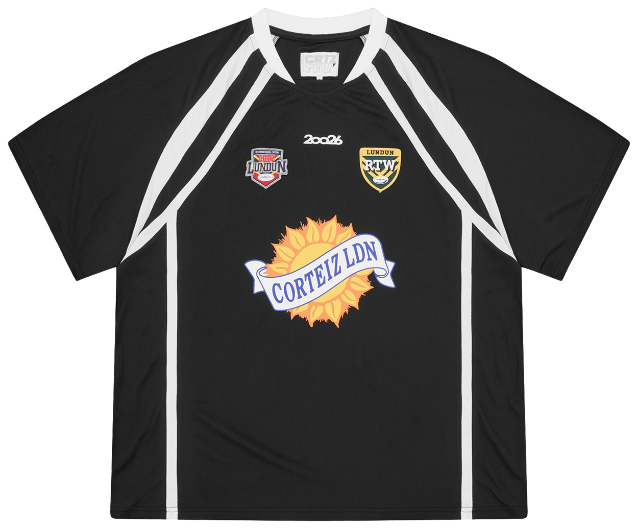 Corteiz Rugby League Jersey Black
