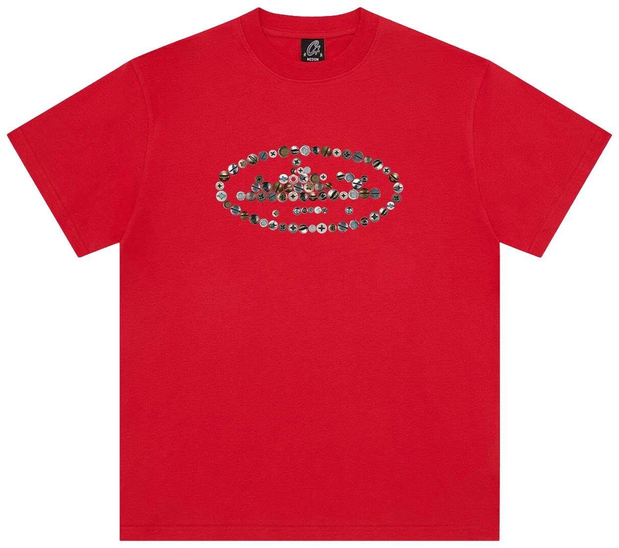 Corteiz Screws Island Tee Red