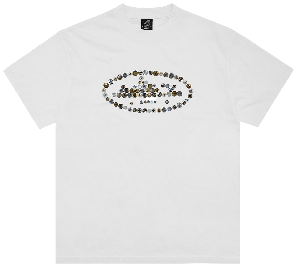 Corteiz Screws Island Tee White