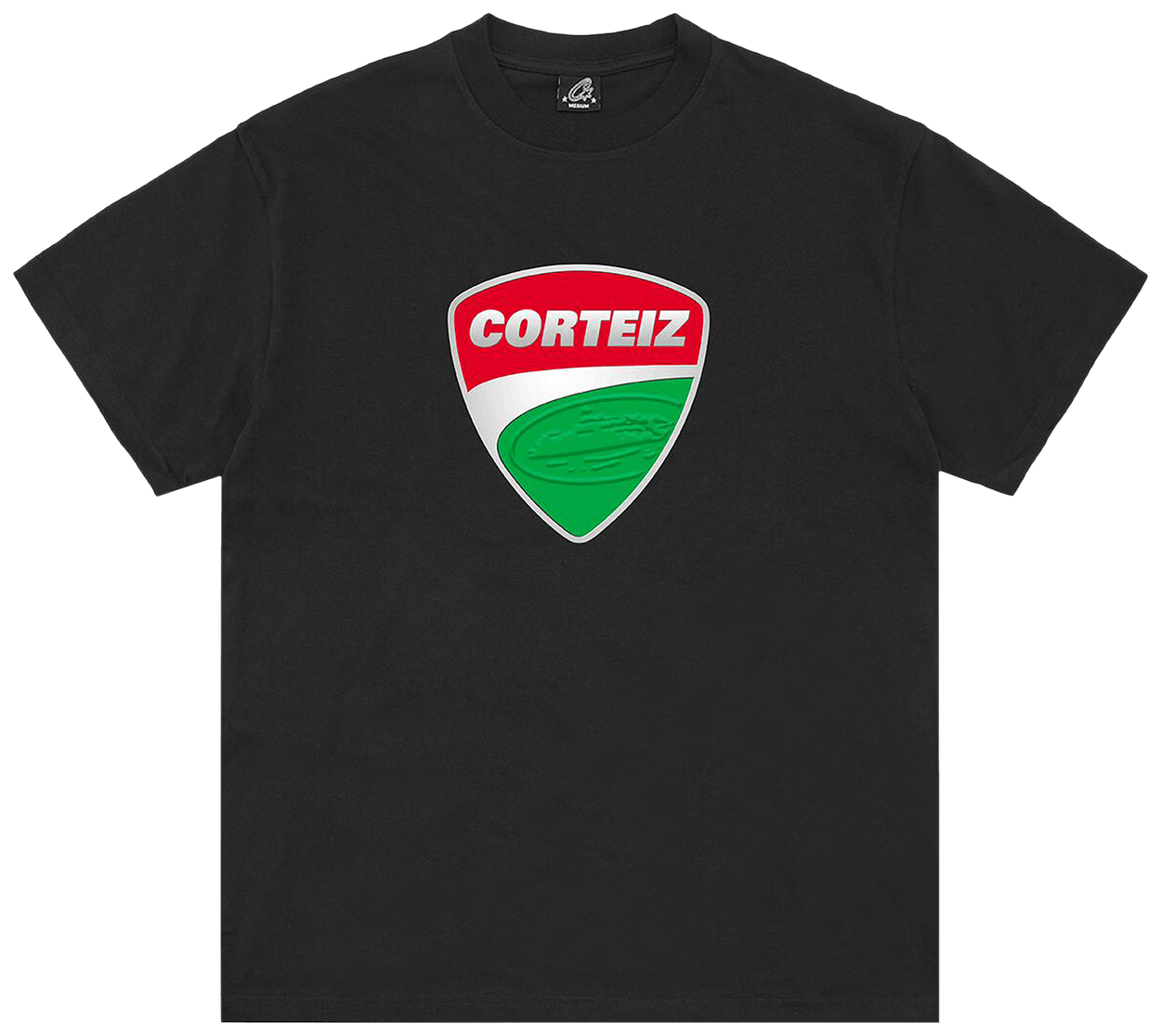 Corteiz Shield Tee Black