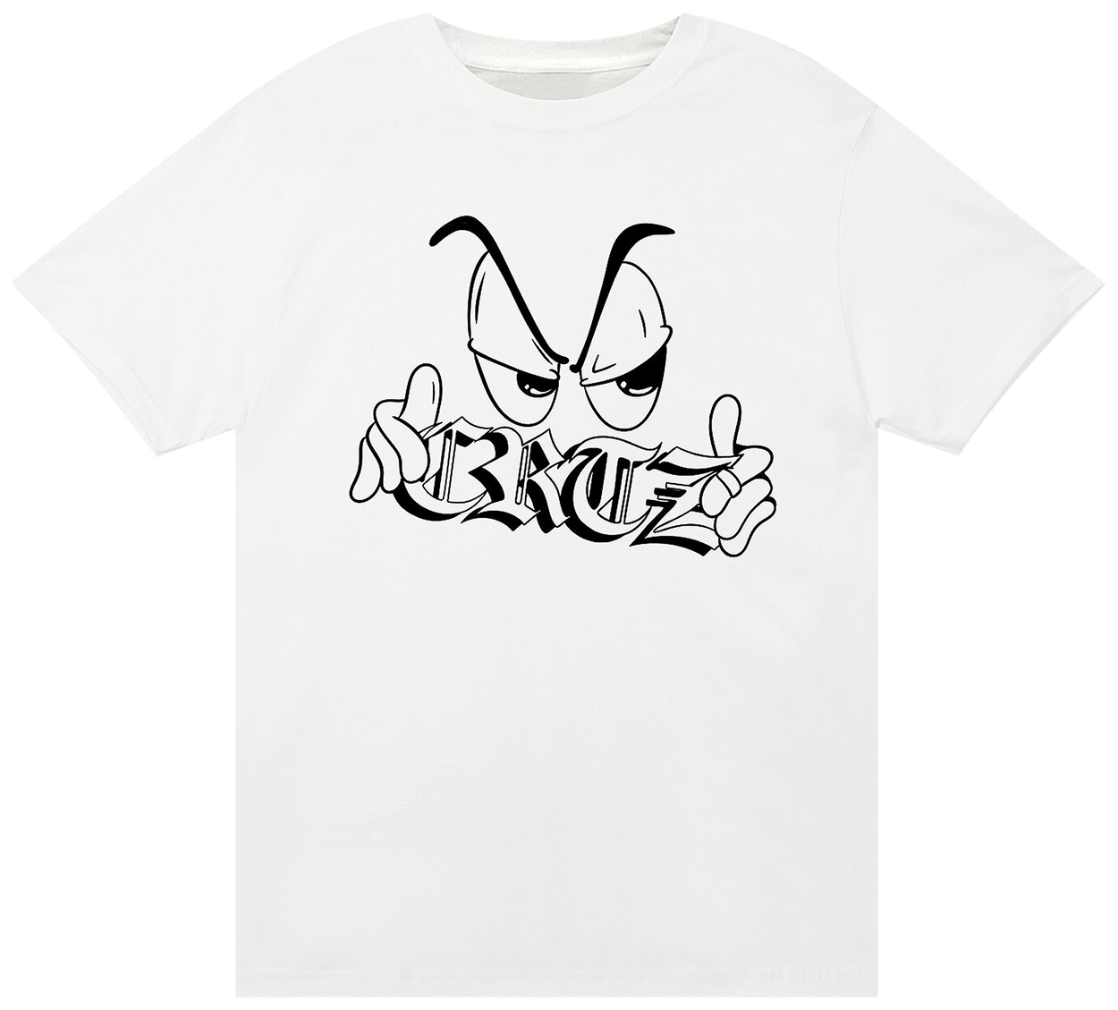 Corteiz Side Eye Tee White