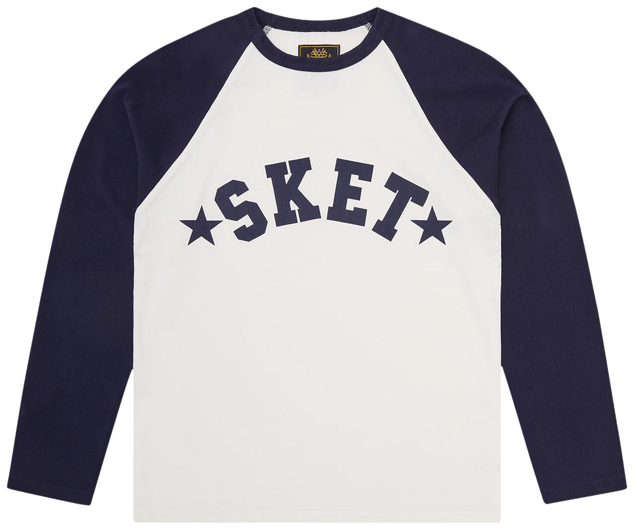 Corteiz Sket Raglan Long-Sleeve Navy
