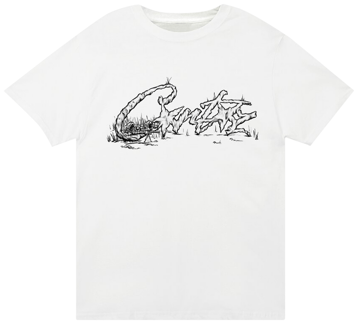 Corteiz Sniper Tee White