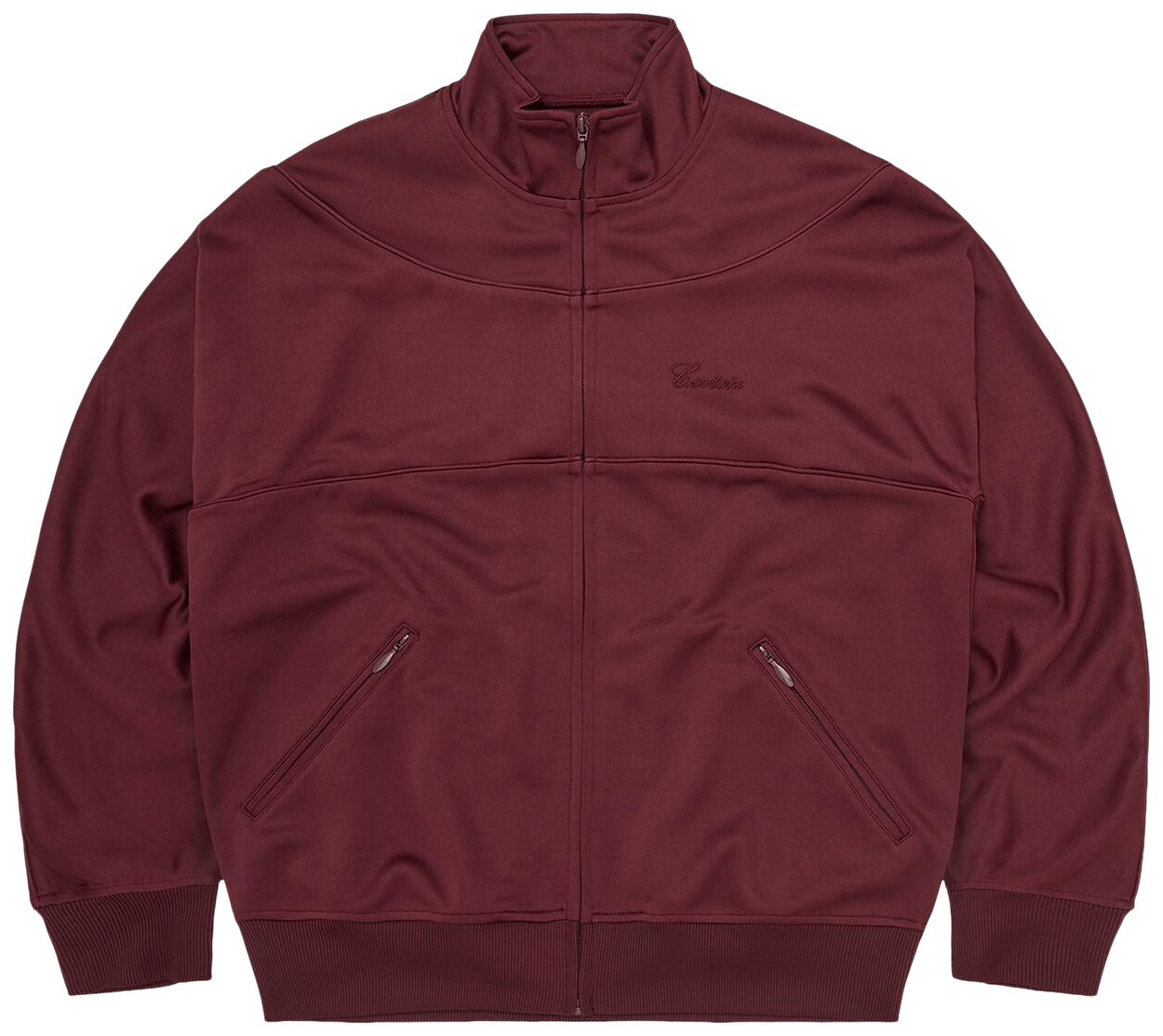 Corteiz Speciale Track Jacket Burgundy