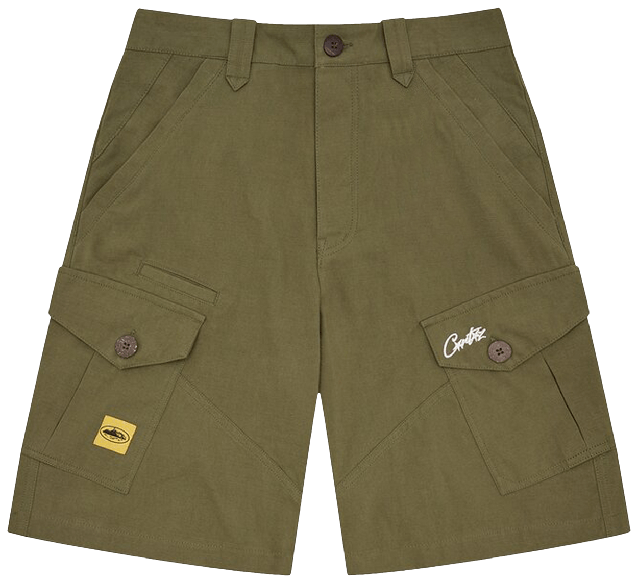 Corteiz Storm Cargo Shorts Khaki