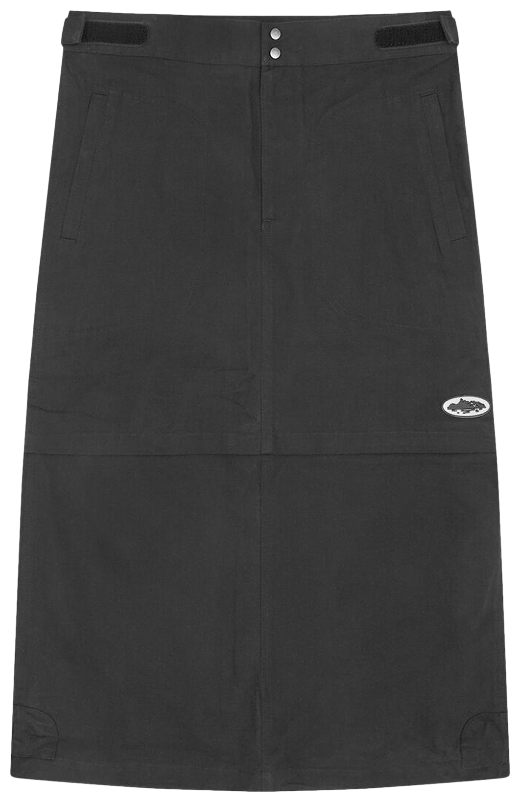 Corteiz Storm Cargo Skirt Black