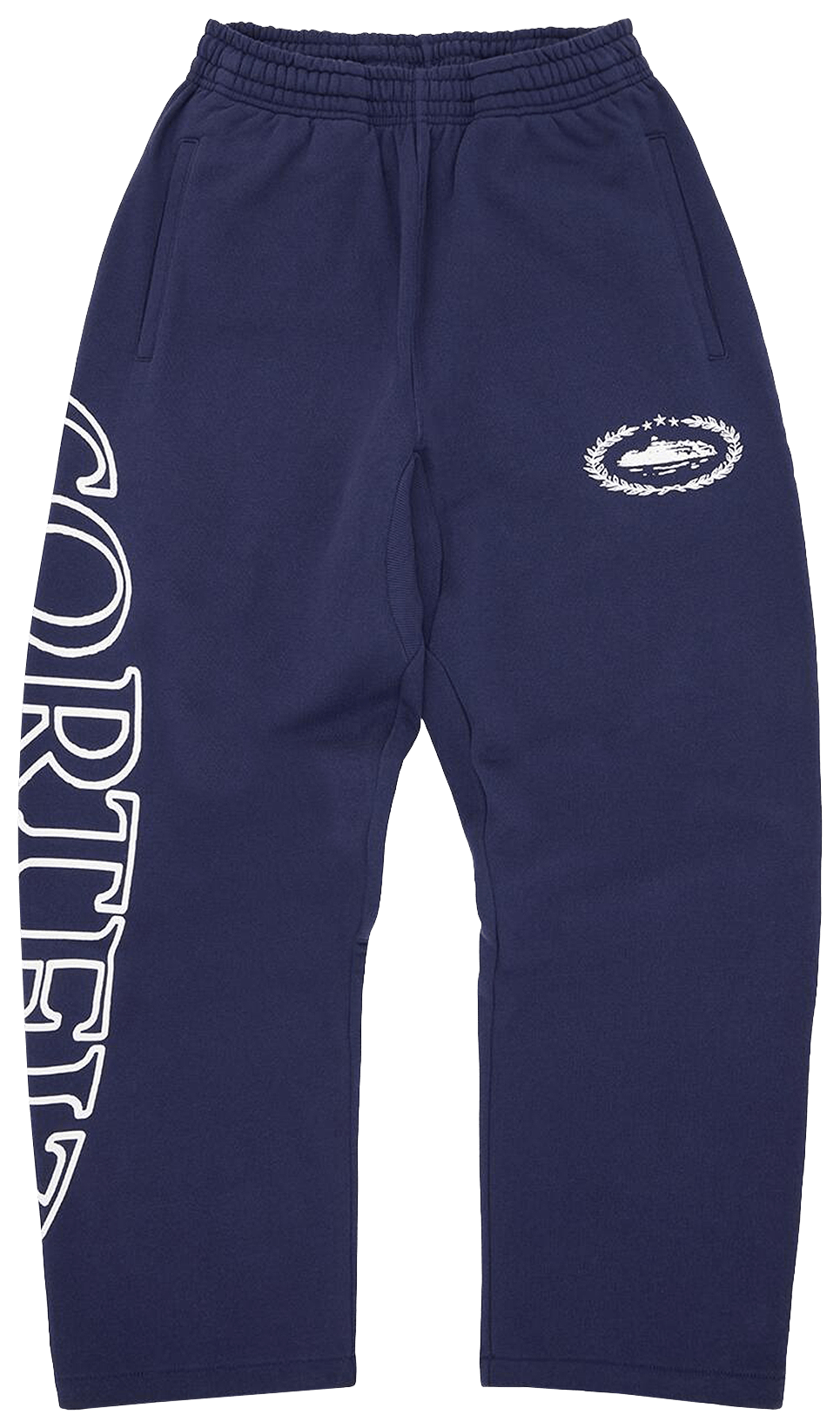 Corteiz Superior Royale Open Hem Pant Navy