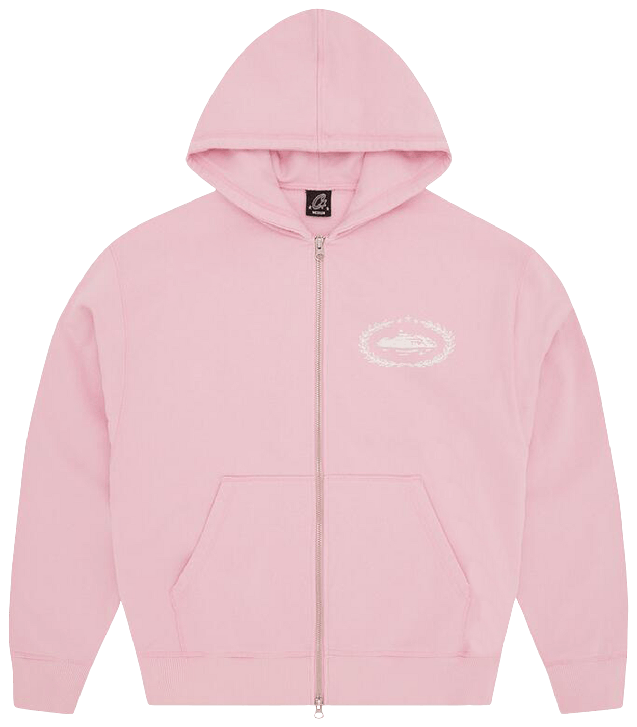 Corteiz Superior Royale Zip Hoodie Pink