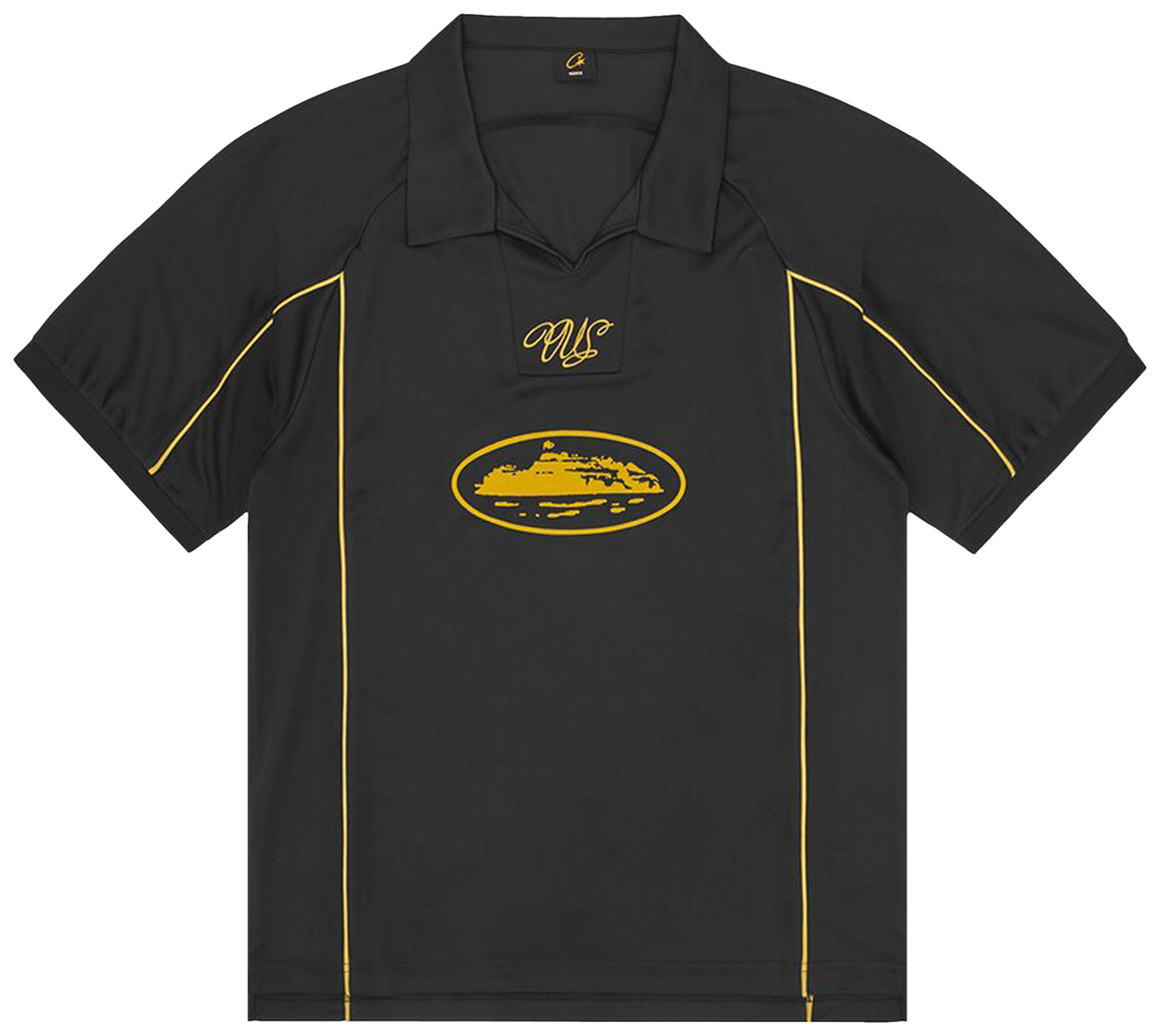 Corteiz Talismo Football Jersey Black
