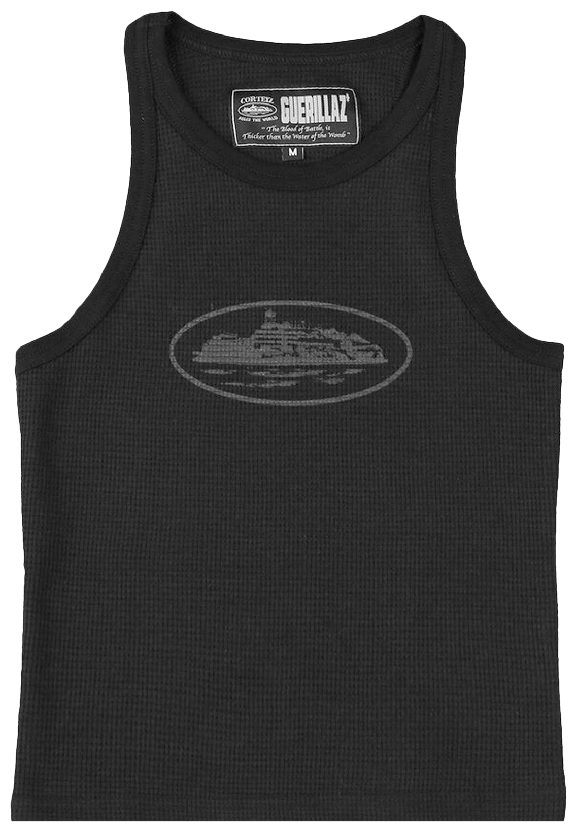 Corteiz Tank Top Triple Black
