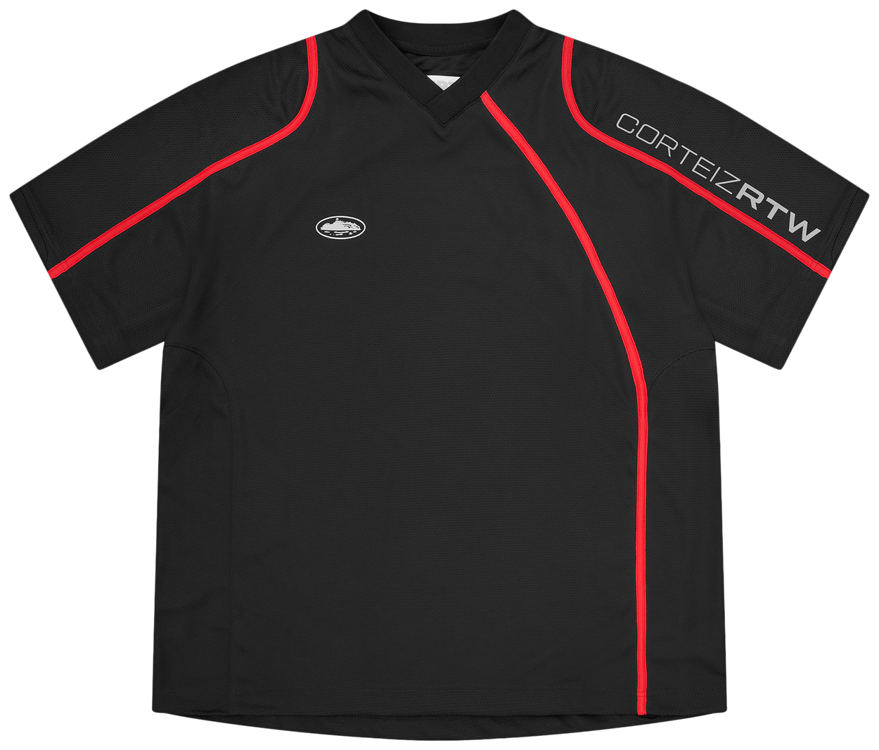 Corteiz Touring Jersey Black