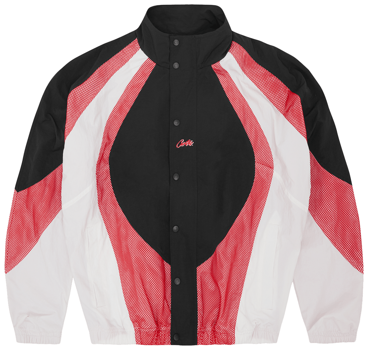 Corteiz Vertigo Shuku Jacket Black/Red