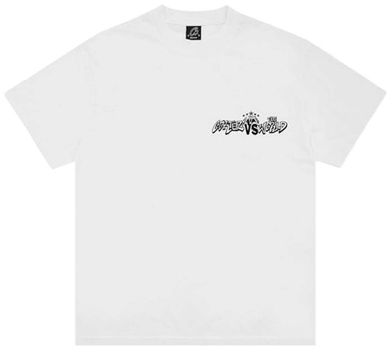 Corteiz Vs The World Tee New Blank White