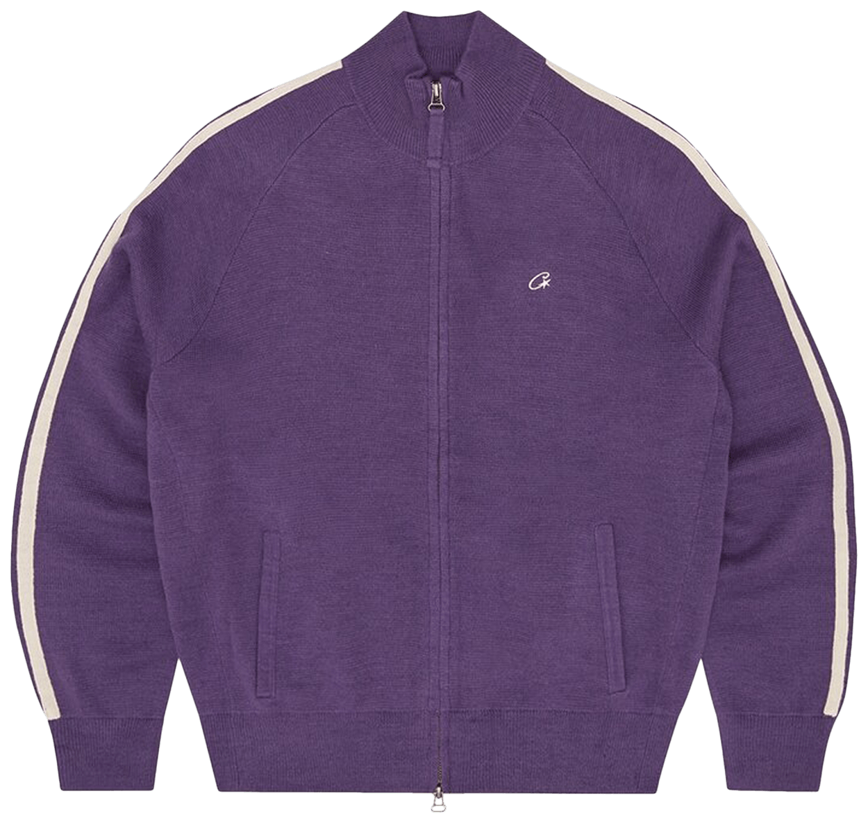 Corteiz VVS Knit-Zip Purple