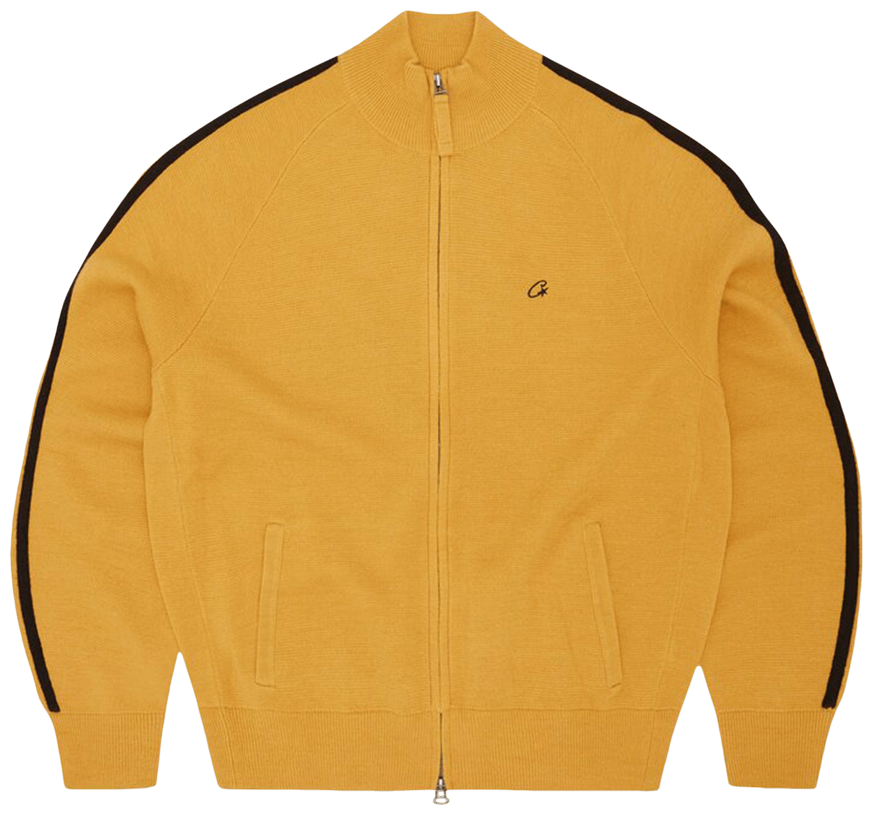 Corteiz VVS Knit-Zip Yellow