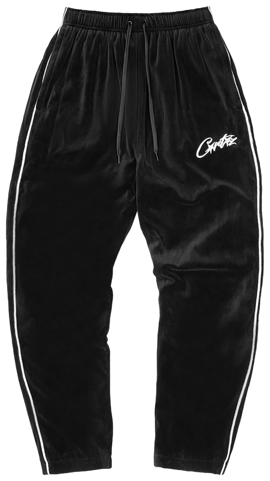 Corteiz VVS Velour Bottoms Black