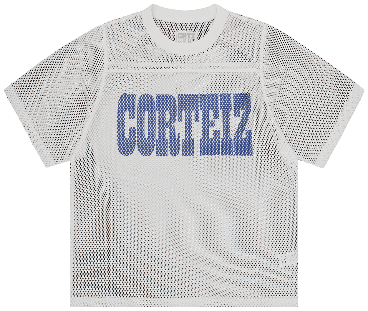 Corteiz Western Open Mesh Jersey White