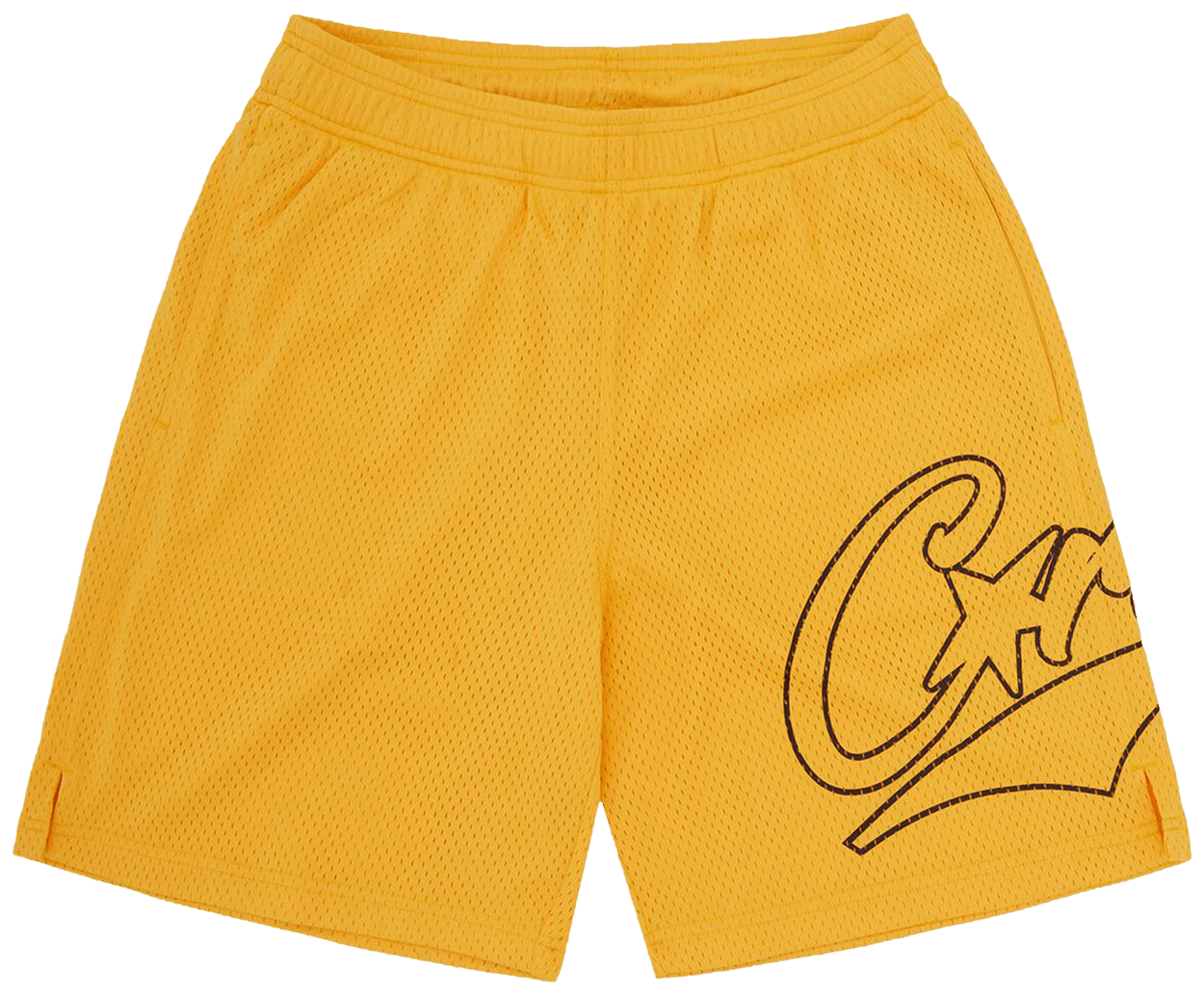 Corteiz Woosh Mesh Short Yellow