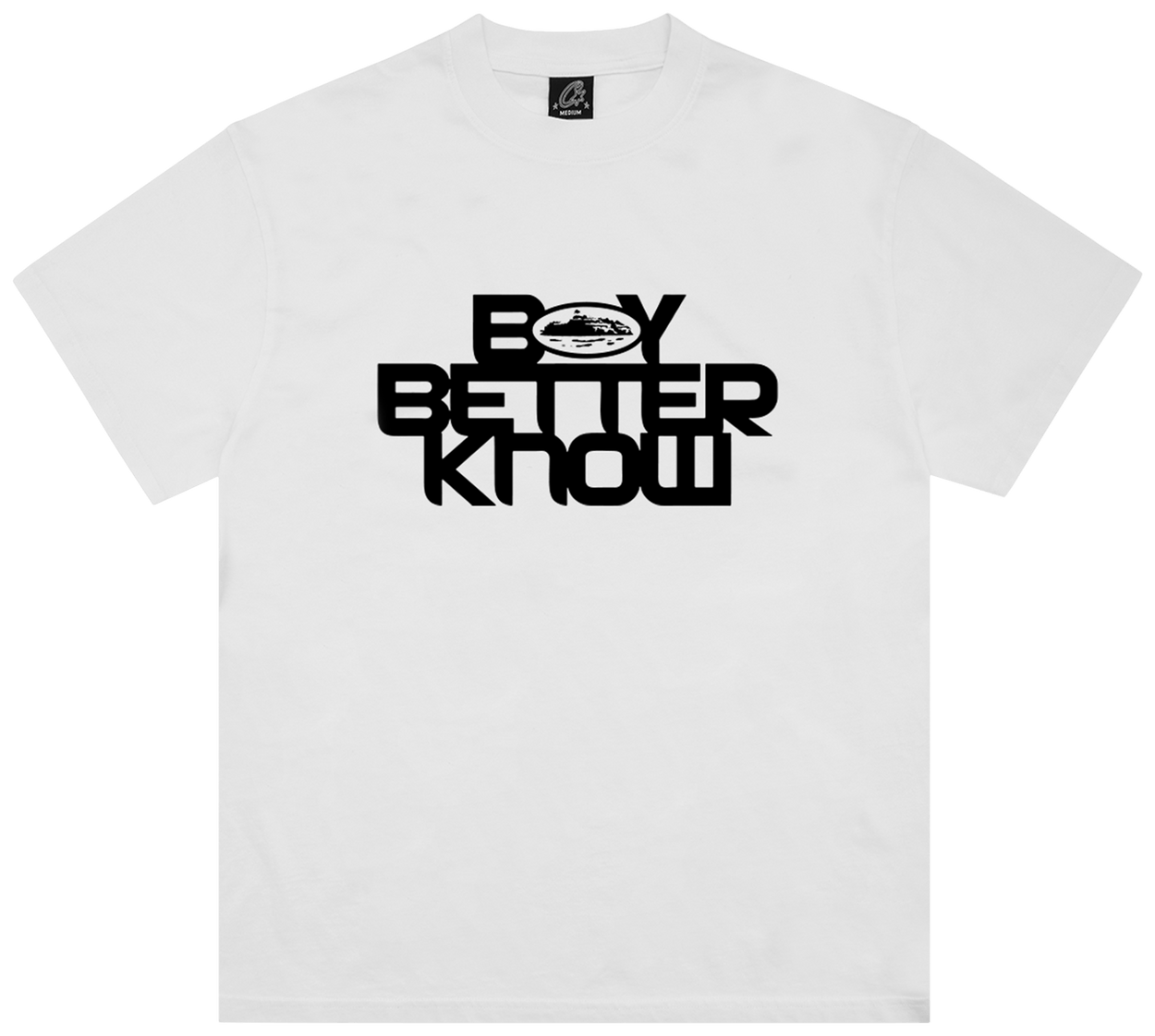 Corteiz x BBK Alcatraz Tee White
