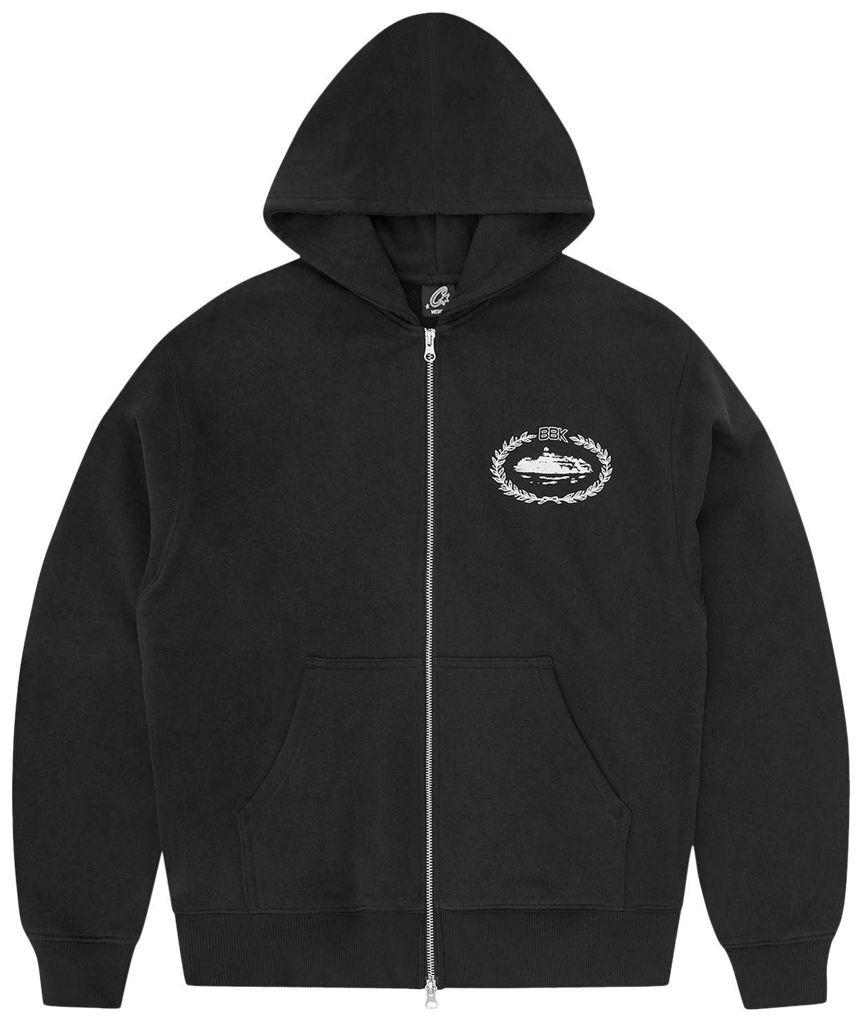 Corteiz x BBK Royale Zip Hoodie Black