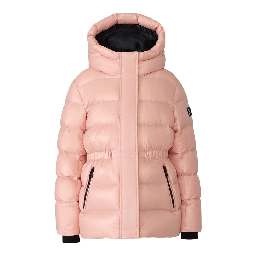 Mackage ALANNIS-T Lustrous Medium down parka with hood  for Toddlers (2-6 years) Soft Pink