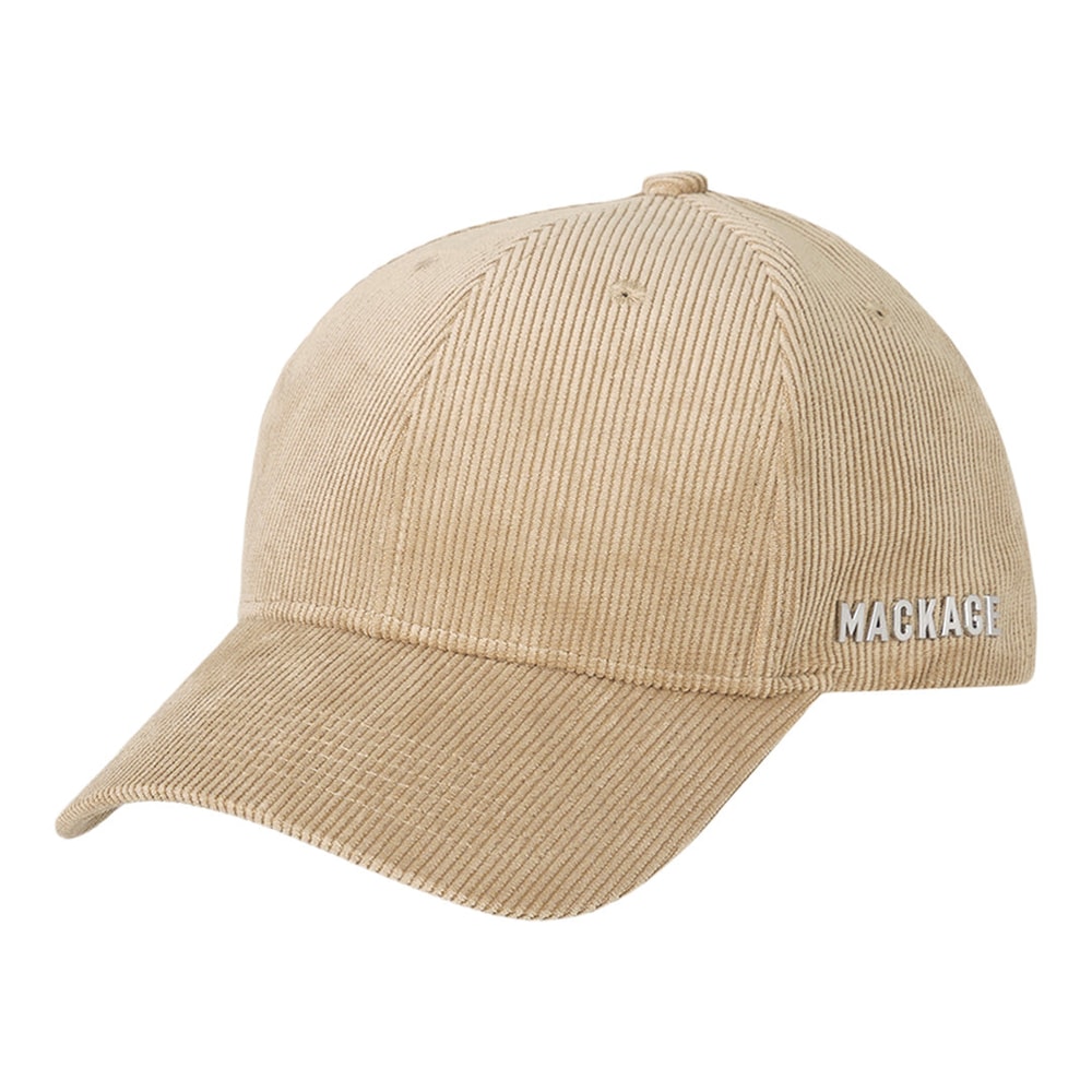 Mackage ANDERSON-CDY Corduroy hat Light Camel