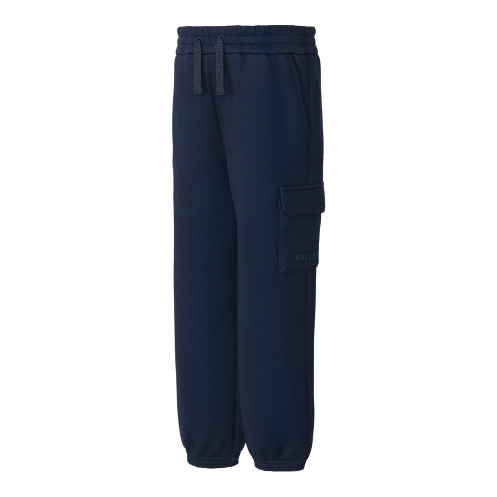 Mackage ARCHER-TR Double-face jersey sweatpants for toddlers (2-6 years) Marine Blue