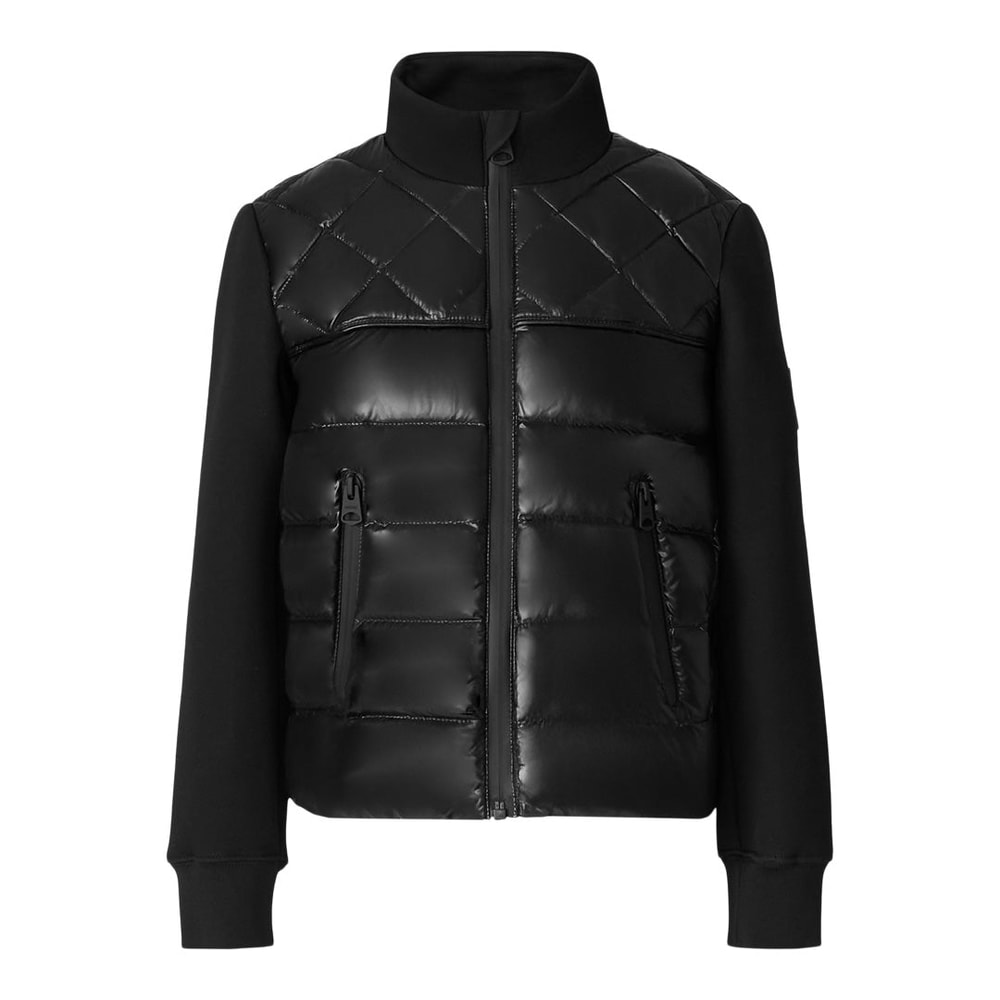 Mackage AUDEL Hybrid Down Quilted Jacket for Kids (8-14 years) Black