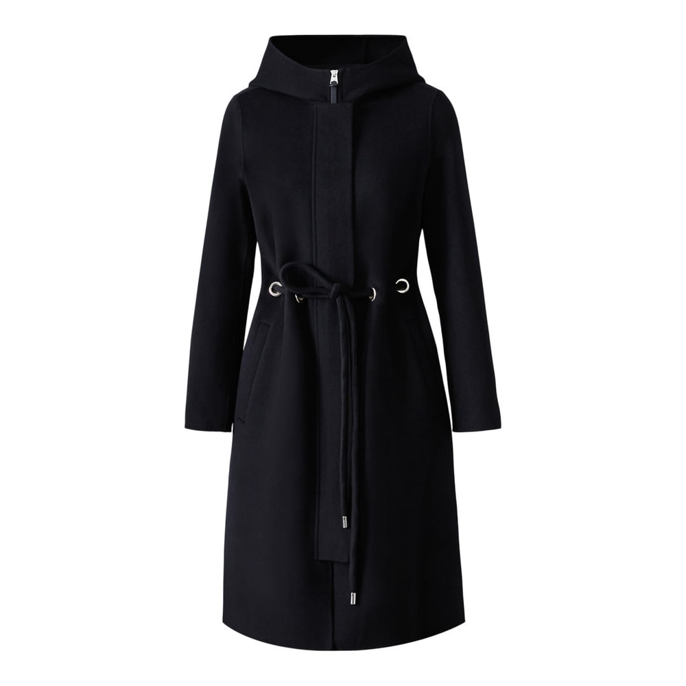 Mackage BLITHE Handmade Wool Coat Black