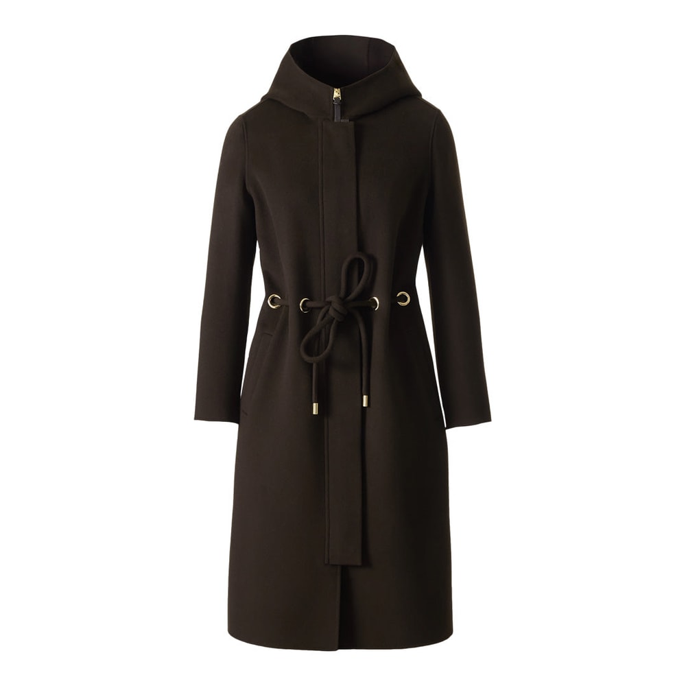 Mackage BLITHE Handmade Wool Coat Coffee