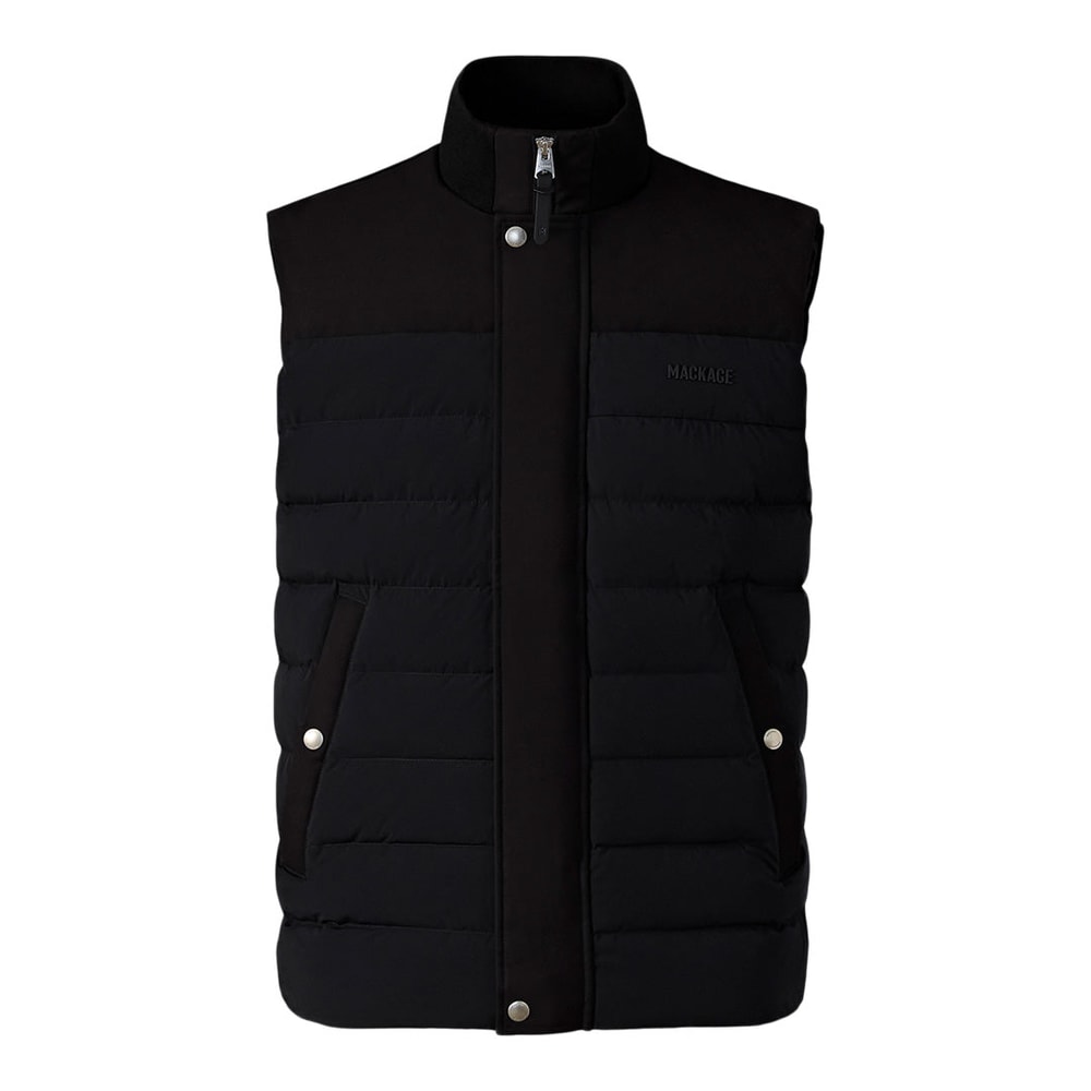 Mackage BRODY Down-Filled Quilted Vest Black