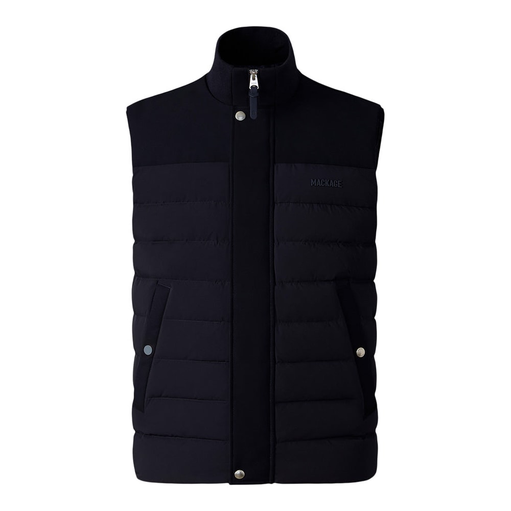 Mackage BRODY Down-Filled Quilted Vest Navy