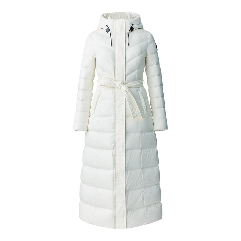 Mackage CALINA Lustrous down maxi coat Cream