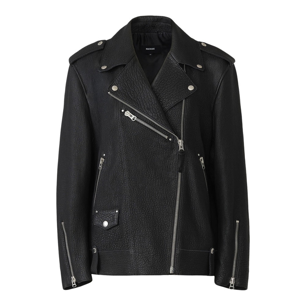 Mackage CASS-PB Moto jacket Black