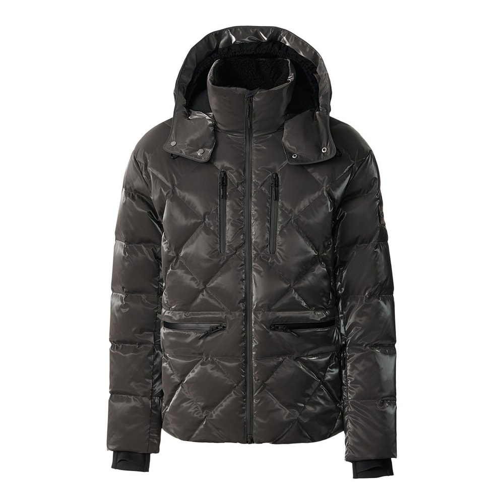 Mackage CILLIAN-GLO High-Gloss Down Ski Jacket Carbon