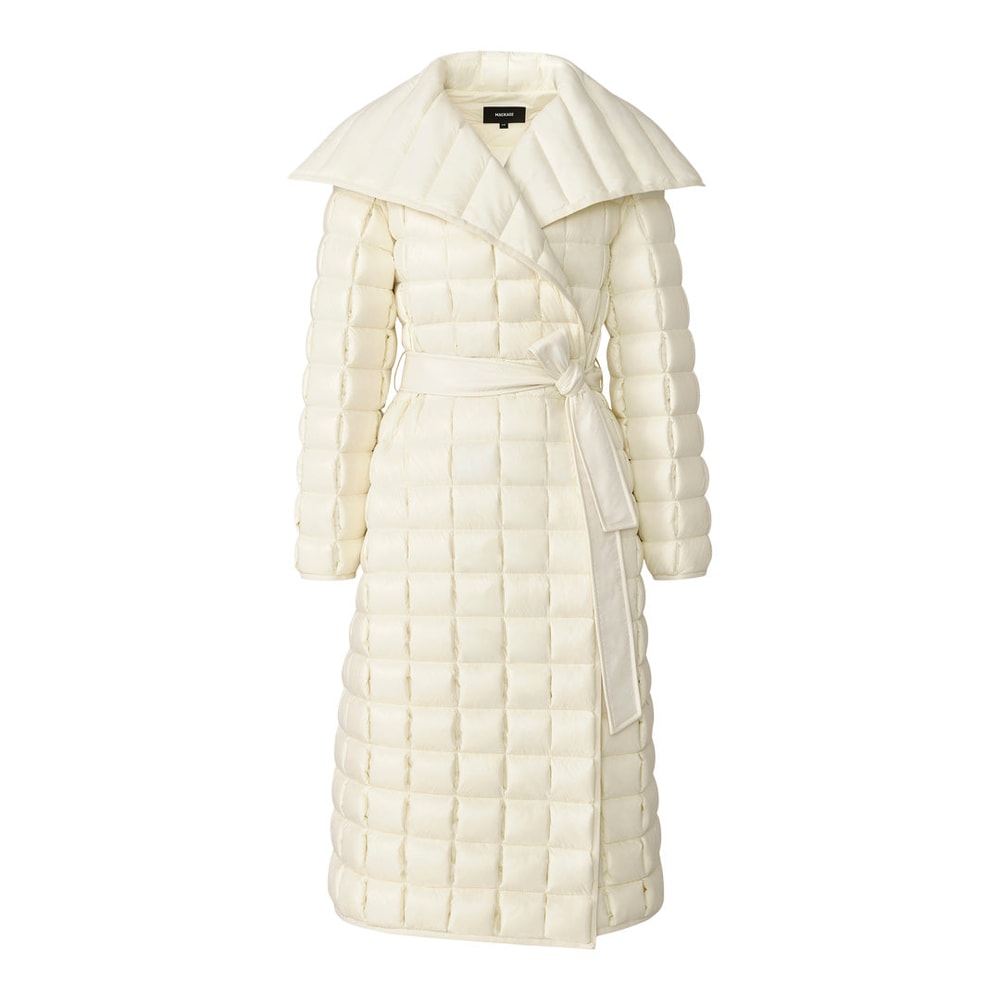 Mackage DIVA Long down coat Cream